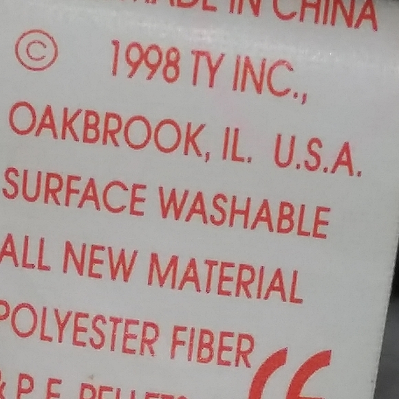 Rare vintage Ty Beanie Babies Early Bird  errors  swing tag 1997 tush tag 1998 - Picture 3 of 6